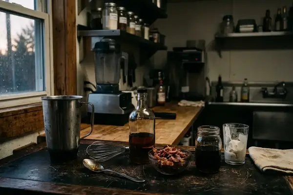 Maple-Bacon Bourbon Milkshake Recipe