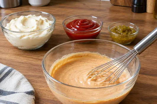 Image showing house sauce ingredients