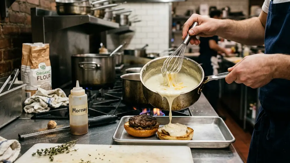 Image showing melted_bechamel